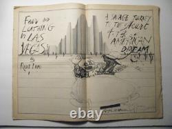 Peur et dégoût à Las Vegas 1ère éd. + Rs + lot de flyers Hunter S. Thompson