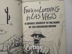 Peur et dégoût à Las Vegas 1ère éd. + Rs + lot de flyers Hunter S. Thompson