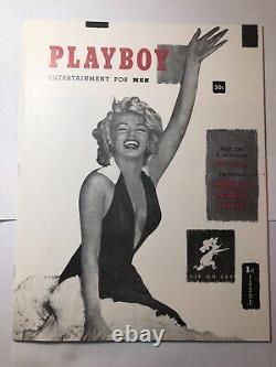 Playboy 2007 Réimprimé Premier Numéro 1953 Marilyn Monroe Hugh Hefner 1er Numéro