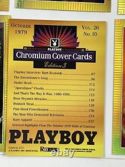 Playboy Chromium Célébrité Rédemption Référence Édition 3 Complet De 12