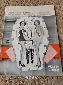 Playboy Décembre 1953 Janvier 1954 Volume 1 Numéro 1 et Numéro 2 Marilyn Monroe