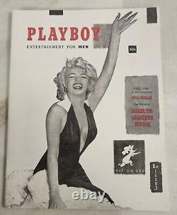 Playboy Décembre 1953 Magazine Première Édition Reproduction Marilyn Monroe En Très Bon État