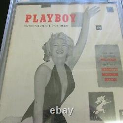 Playboy First Edition Décembre 1953 Marilyn Monroe Cgc Graded 3.5 Very Nice Copy