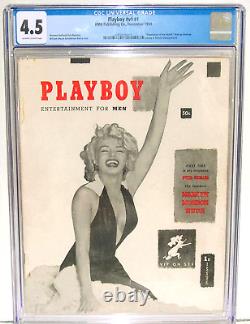 Playboy : Les Années Cinquante Complètes 1953-1959 CGC 4.5 #1 (1953) & 6 Reliures (1954-59)