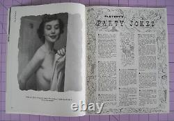 Playboy Magazine Décembre 1953 1ère Édition Marilyn Monroe Réimpression Parfaite & Comme Neuve