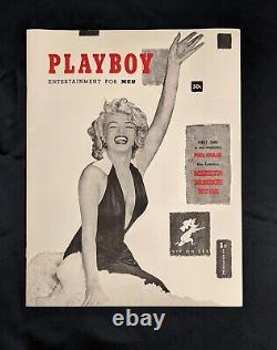 Playboy Magazine Décembre 1953 1ère Édition Marilyn Monroe Reprint Perfect & Mint