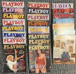 Playboy Magazine Lot (vintage) 1975-2004 (93 Total Magazines) (mettez L'offre)