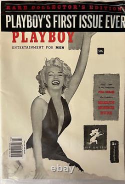 Playboy Magazine Première Édition Réimpression Dans Les Éditeurs Plastique Scellé