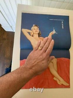 Playboy Magazine Septembre 1954 Vol. 1, No. 10 1re Année Fine Jackie Arc-en-cole