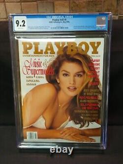 Playboy Mai 1996 #v43 #5 Cindy Crawford CGC 9.2 Grade	<br/> 
 <br/> 	 Playboy Mai 1996 #v43 #5 Cindy Crawford CGC 9.2 Grade