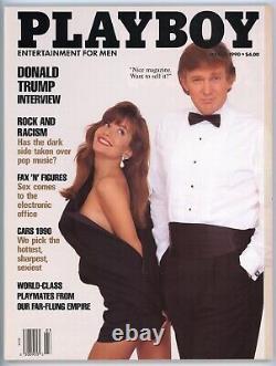 Playboy (NM 9.4) Donald Trump HAUTE QUALITÉ #v37 #3 HMH Publishing Mars 1990