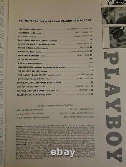 Playboy Septembre 1955 Very Good Condition Free Shipping Etats-unis