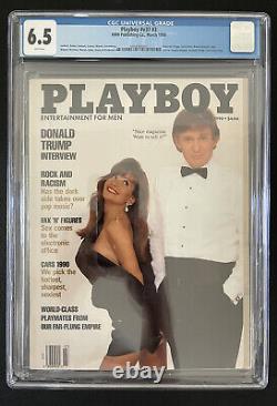 Playboy mars 1990 CGC 6.5 Donald Trump Couverture