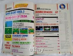 Premier Numéro Nintendo Pouvoir Vol. ? 1 Juillet / Août 1988 Super Mario 2 Zelda Affiche De Carte