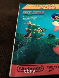 Premier Numéro Nintendo Power Vol. 1 Juillet/août 1988 Super Mario 2 Avec Poster Mailer