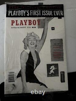 Premier numéro de Playboy Édition Collector Marilyn Monroe, scellée et calendrier 1955