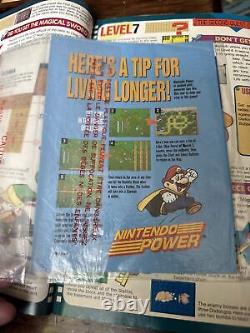 Premier numéro du magazine Nintendo Power #1 Première édition 1988 Poster complet et insérés.