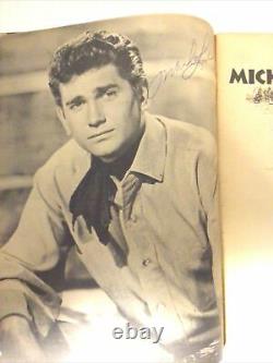 Première Édition Bonanza Magazine Michael Landon Signé 1965 Western Songs Music