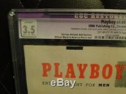 Première Édition Du Magazine Playboy Original Addtl Charge Pour Les Livraisons Internationales