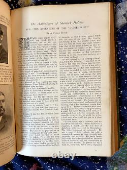 Première édition ! Sherlock Holmes, LE MAGAZINE STRAND, Vol 5, Jan-Jun 1893