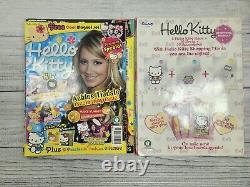 Première édition du magazine Hello Kitty Egmont UK, sortie en anglais, RARE et VHTF lot