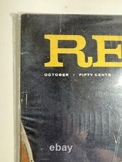 Première édition du magazine REX, numéro 1, octobre 1957, volume 1, belles trouvailles vtg.