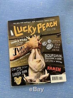 Pristine David Chang Alimentaire Lucky Magazine Collection Peach Questions 01-15