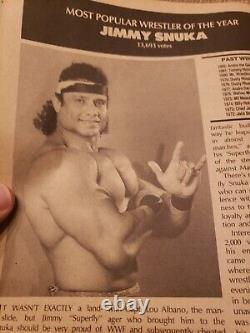 Pro Wrestling Illustrated Magazine Mars 1984 Road Warriors Hawk & Animal LOD NWA