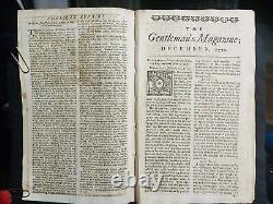 Procès du massacre de Boston dans le numéro original de décembre 1770 du Gentleman's Magazine