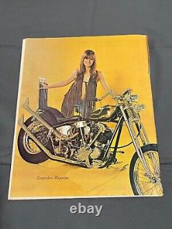 RARE 1er numéro 2 agrafes EASYRIDERS magazine de motos pour adultes échangistes JUIN 1971