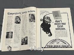 RARE 1er numéro 2 agrafes EASYRIDERS magazine de motos pour adultes échangistes JUIN 1971