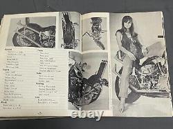 RARE 1er numéro 2 agrafes EASYRIDERS magazine de motos pour adultes échangistes JUIN 1971