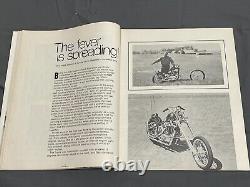 RARE 1er numéro 2 agrafes EASYRIDERS magazine de motos pour adultes échangistes JUIN 1971