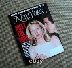 RARE George’s John Kennedy Jr et Carolyn Bessette, les 4 magazines NY, 1989-1999 +