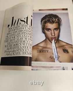 RARE Interview Magazine Justin Bieber par Martha Stewart août 2015