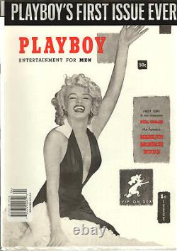 RÉIMPRESSION Playboy Marilyn Monroe Premier Numéro Édition Collector Rare SCÉLÉE