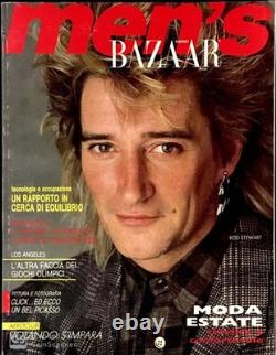 ROD STEWART Antonio Lopez HERB RITTS HARPER'S BAZAAR HOMMES Magazine Italia