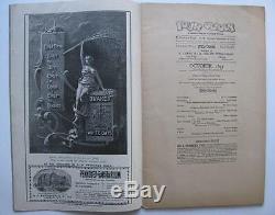 Rare 1898 Four O ' Clock Magazine Incliné Sur L'art Nouveau Couleur Plate Leyendecker