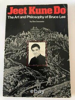 Rare 1976 1ère Édition Jeet Kune Do Bruce Lee Livre D'arts Martiaux
