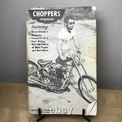 Rare 1ère Édition Ed Big Daddy Roth Choppers Magazine 1967 Biker Complet W Couverture