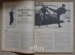 Rare Bruce Lee Ceinture Noire Magazine 1967 Green Hornet Kato Kung Fu