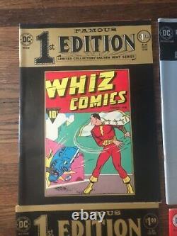 Rare Célèbre Première Edition Taille Du Trésor Action Comics1 Detective Comics27 Whiz1