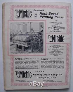 Rare Complet Avril 1897 Inland Printer Magazine (en Anglais) J. C. Leyendecker Will Bradley
