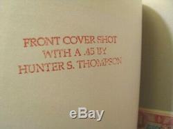 Rare Ltd / Ed Hunter S. Thompson 1995 X-ray Magazine # 4 Avec Thompson Photo Shot