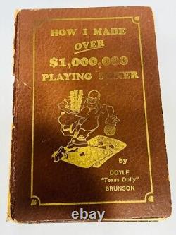 Rare Signed Super System Doyle Brunson 1st Edition
	<br/>    <br/> 	 La première édition signée et rare du Super System de Doyle Brunson