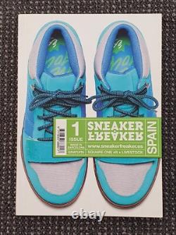 Rare Sneaker Freaker Magazine Numéro #1 Première Édition Barcelone, Espagne 2008