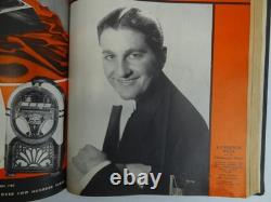 Relié 1941 Magazine Billboard Musique Swing Machine à pièces CHAUD