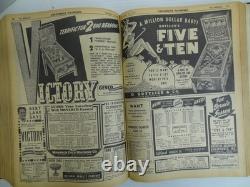 Relié 1941 Magazine Billboard Musique Swing Machine à pièces CHAUD