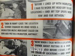 Relié 1941 Magazine Billboard Musique Swing Machine à pièces CHAUD