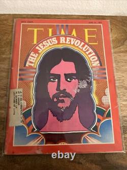 Révolution de Jésus, Time Magazine (21 juin 1971), rare Lonnie Frisbee Arabie/Afrique